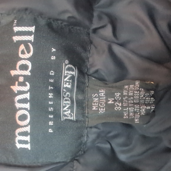 Mont-bell Lands End High Altitude Down Pants Men's Regular Medium 32-34 - Picture 2 of 4
